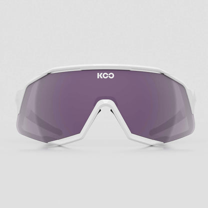 Koo Demos White/Photochromatic Pink Unisex Cycling Sunglasses OEY00005.907 image 4
