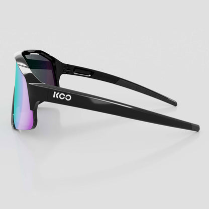 Koo Demos Black/Green Mirror Lens Unisex Cycling Sunglasses OEY00005.616 image 3
