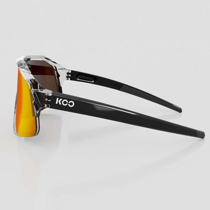 Koo Demos Cycling Sunglasses, Glass Frame/Red Mirror Lens image 3