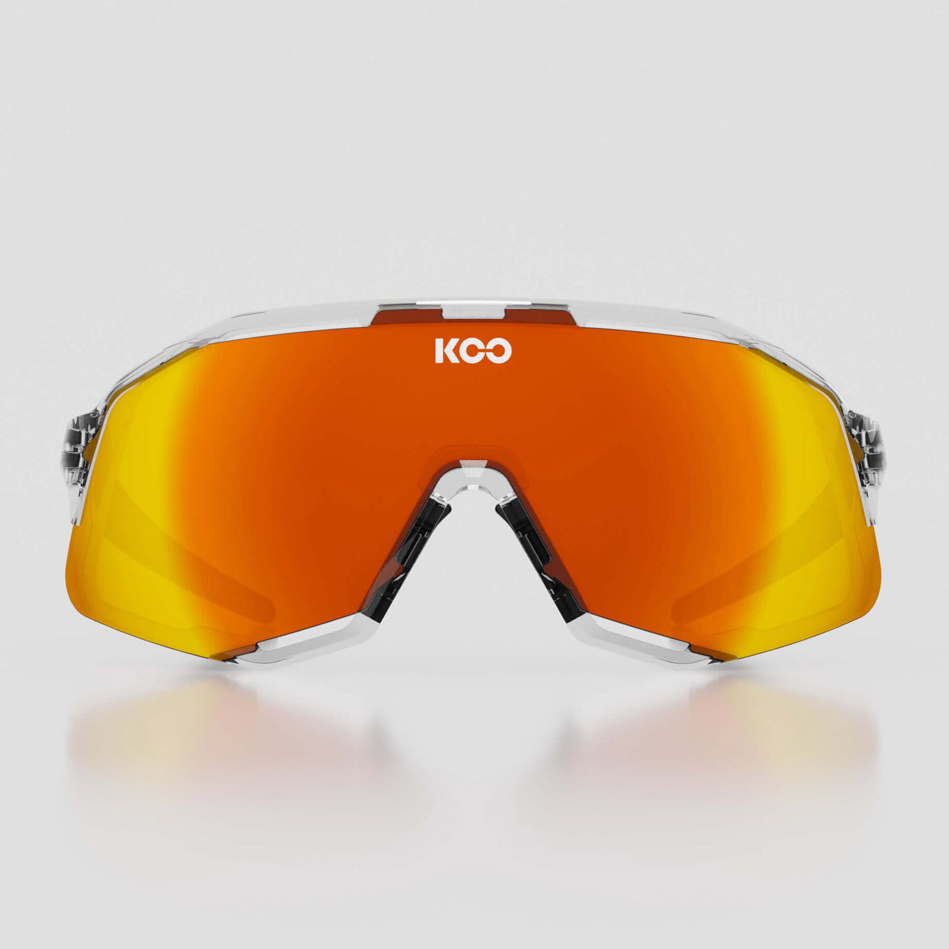 Koo Demos Glass/Red Mirror Lens Unisex Sunglasses OEY00005.697 image 2