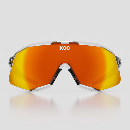 Koo Demos Glass/Red Mirror Lens Unisex Sunglasses OEY00005.697 image 2