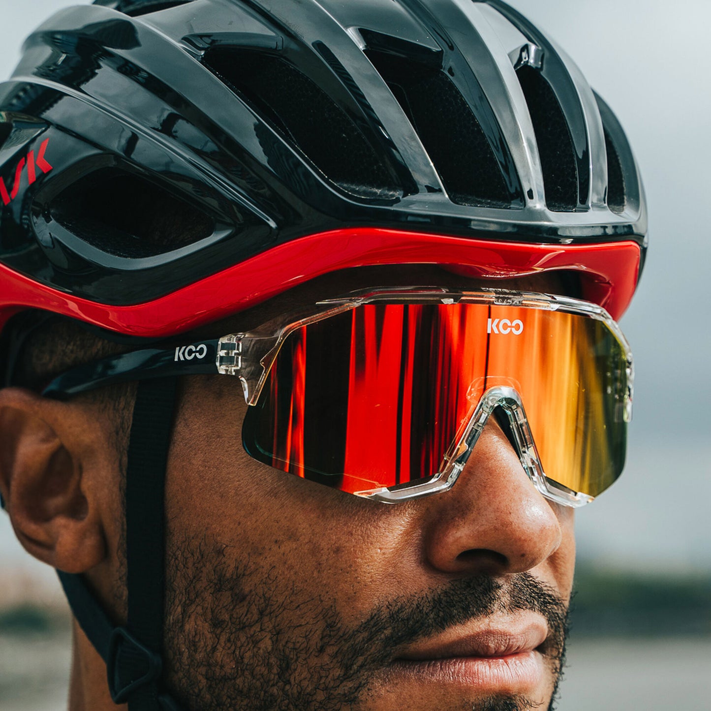 Koo Demos Glass/Red Mirror Lens Unisex Sunglasses OEY00005.697 image 5