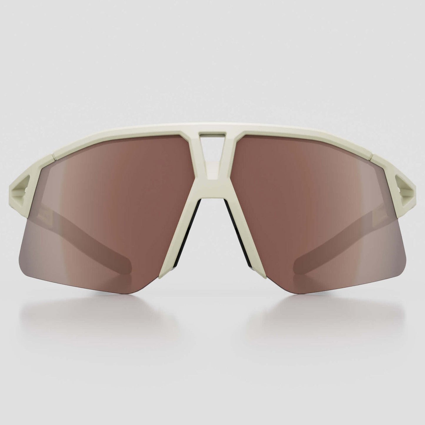 Koo Hype Almond White Matt/Brown Lens, Unisex Cycling Glasses OEY00013.828 image 2