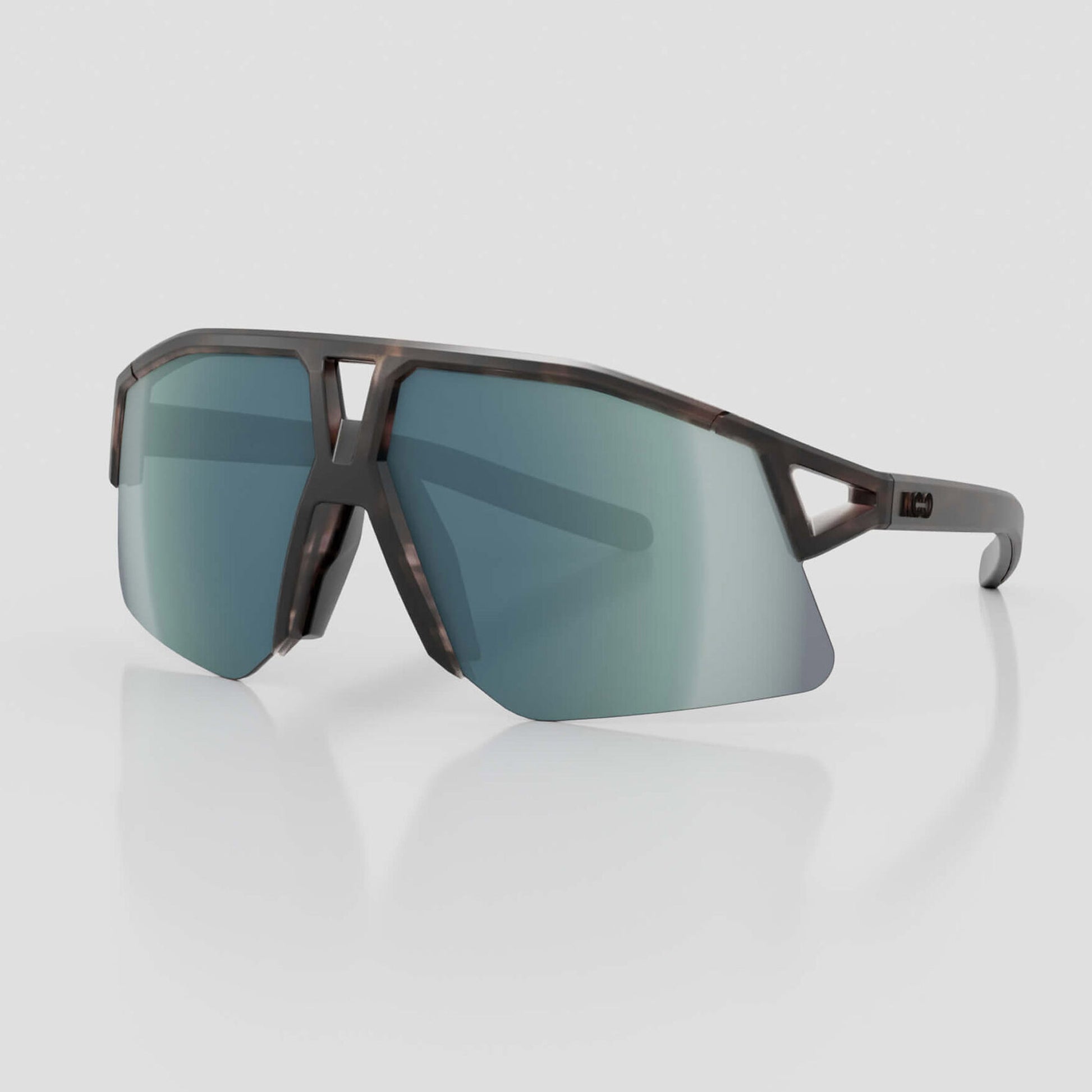 Koo Hype Havana Matt/Petrol Mirror Lens Unisex Cycling Sunglasses OEY00013.829 image 1