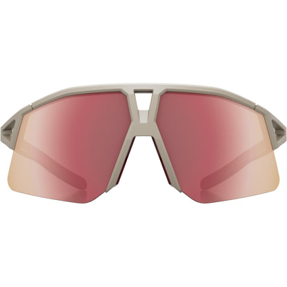 Koo Hype Strade Bianche Unisex Cycling Sunglasses - Dune Matt / Siena Red Mirror image 2