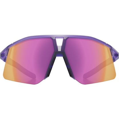 Koo Hype Unisex Cycling Sunglasses - Violet Glass Matt Frame / Light Pink Mirror Lens image 2