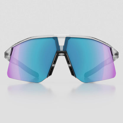 Koo Hype Crystal/Turquoise Mirror Lens, Unisex Cycling Sunglasses OEY00013.835 image 2
