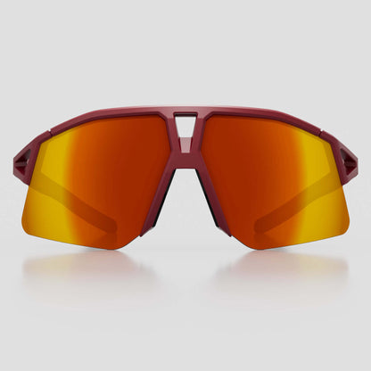Koo Hype Dark Red Matt/Red Mirror Lens Unisex Cycling Sunglasses OEY00013.831 image 2