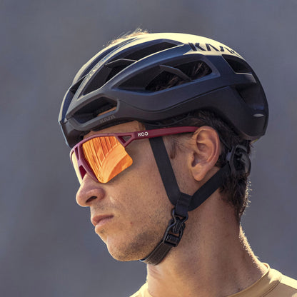 Koo Hype Dark Red Matt/Red Mirror Lens Unisex Cycling Sunglasses OEY00013.831 image 5