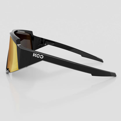 Koo Spectro Cycling Sunglasses - Black/Super Bronze Mirror Lens image 3