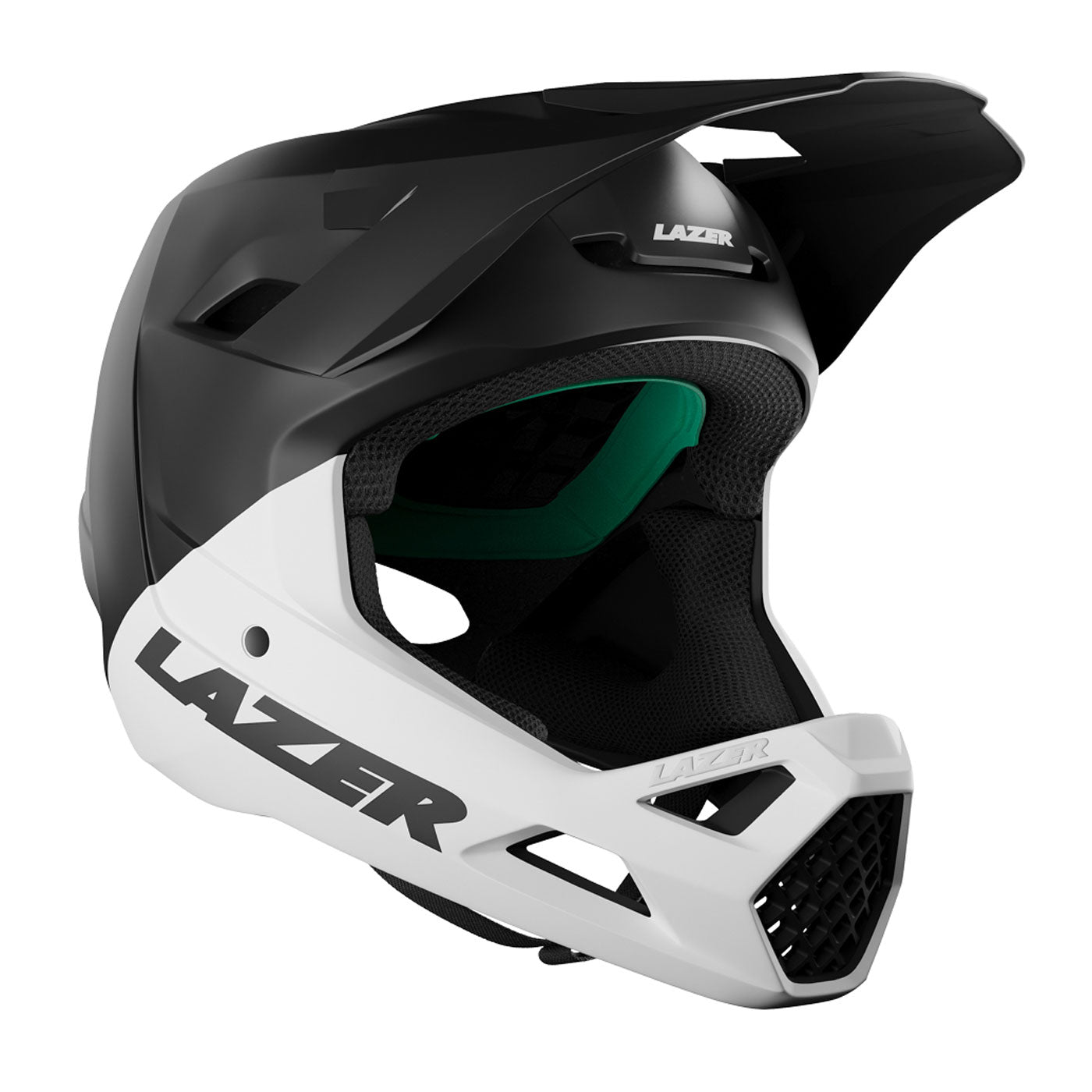 Lazer Chase KinetiCore Unisex Full Face Helmet, Matt White/Black image 1