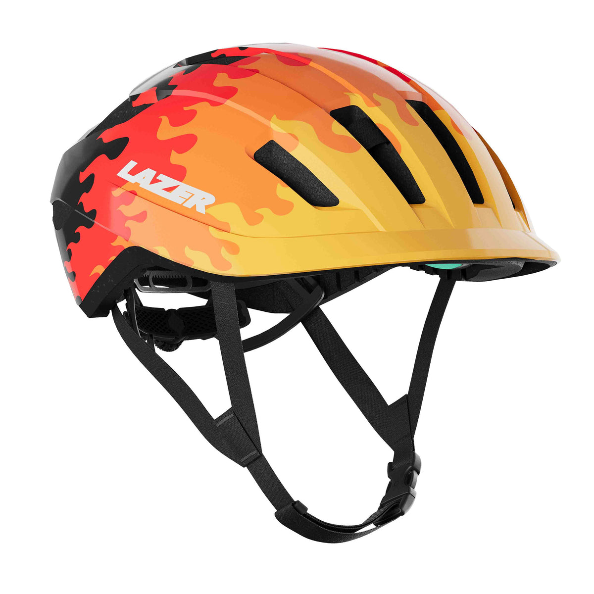 Lazer J1 Kineticore Youth Helmet - Flames image 1
