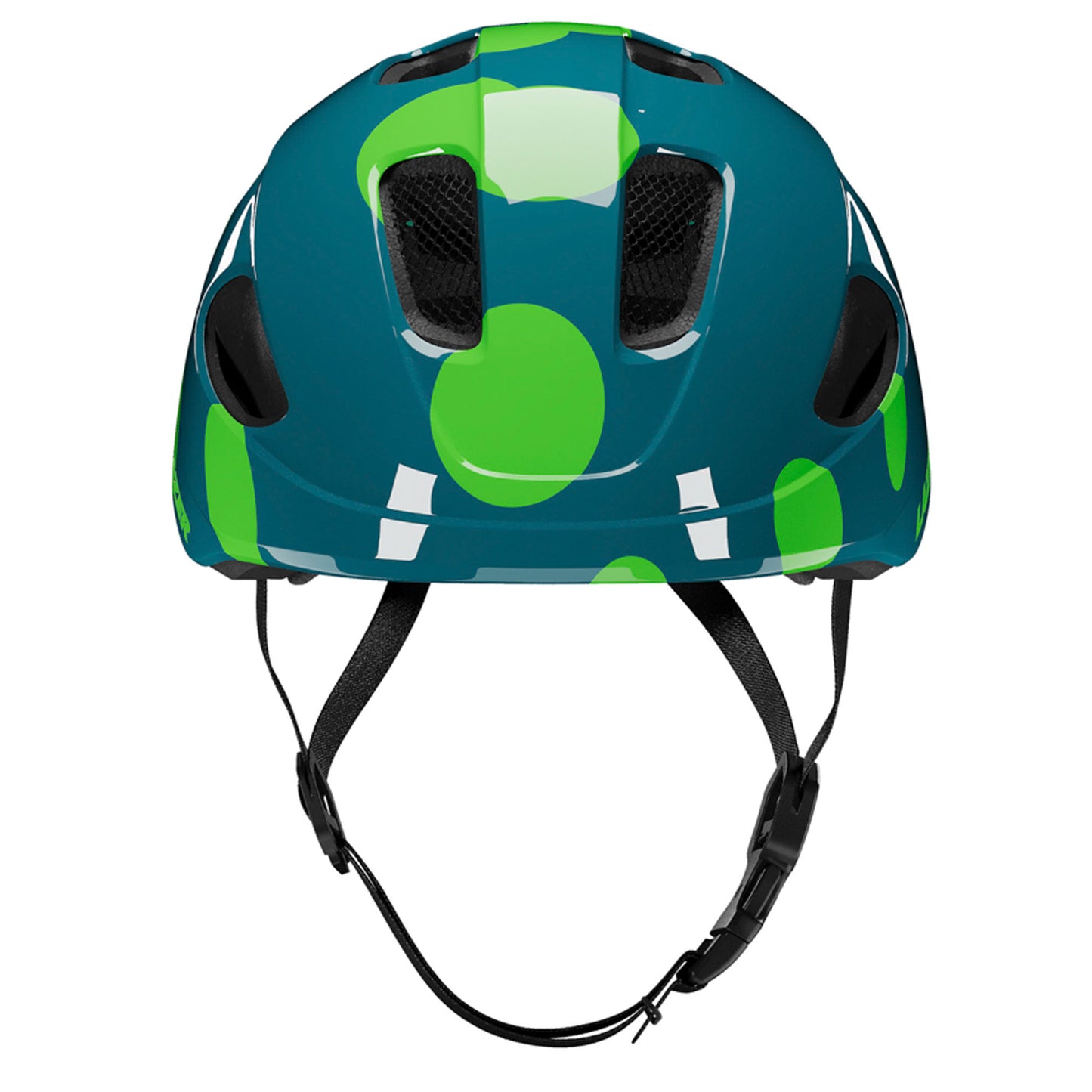 Lazer Nutz 2.0 Kineticore Kids Helmet, Green Dots (50-56 cm) BLA2547893362 image 3