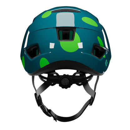 Lazer Nutz 2.0 Kineticore Kids Helmet, Green Dots (50-56 cm) BLA2547893362 image 4
