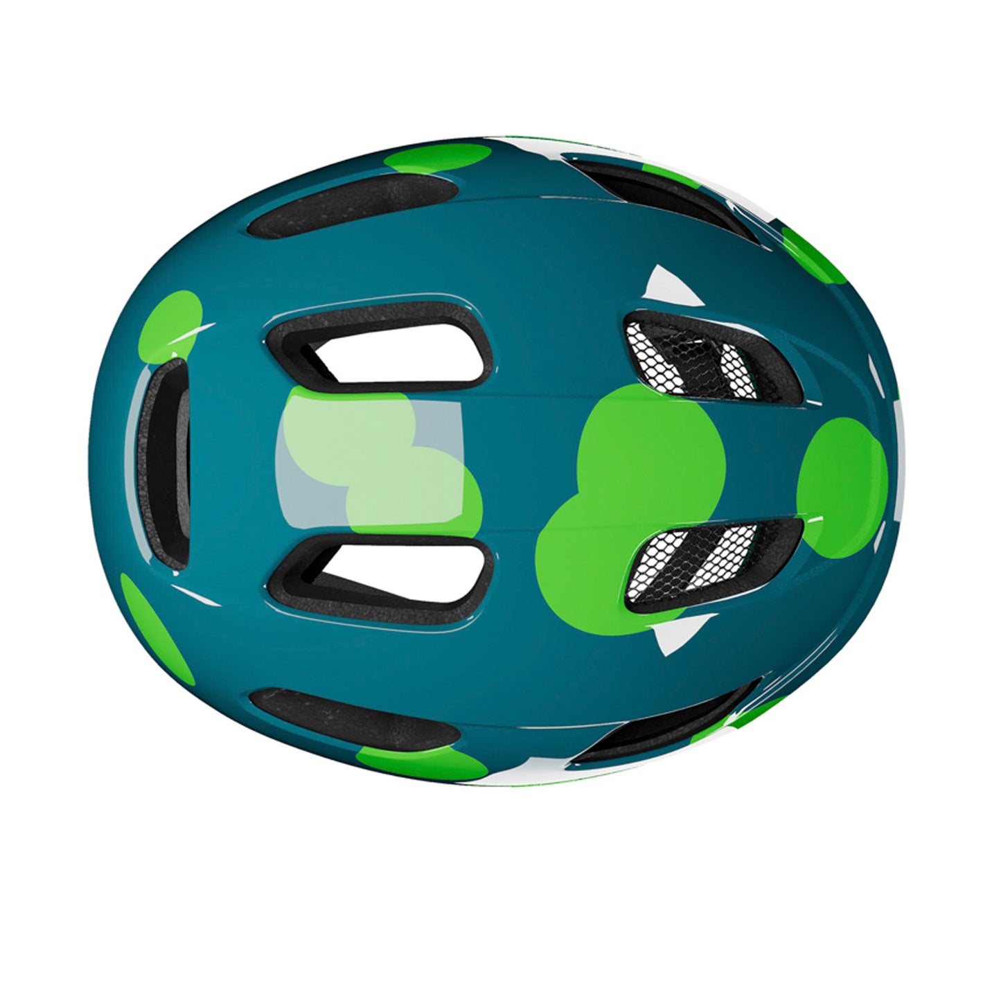 Lazer Nutz 2.0 Kineticore Kids Helmet, Green Dots (50-56 cm) BLA2547893362 image 5