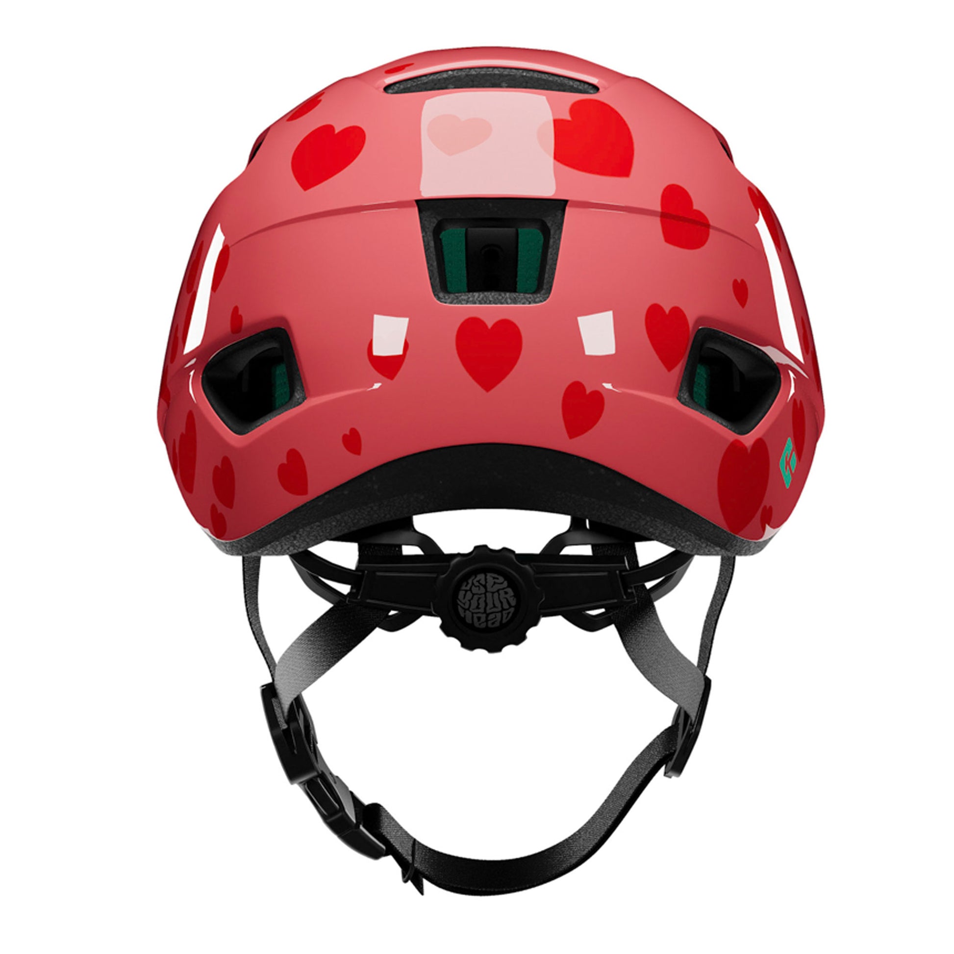 Lazer Nutz 2.0 Kineticore Kids Helmet, Little Hearts (50-56 cm) BLA2547893363 image 4
