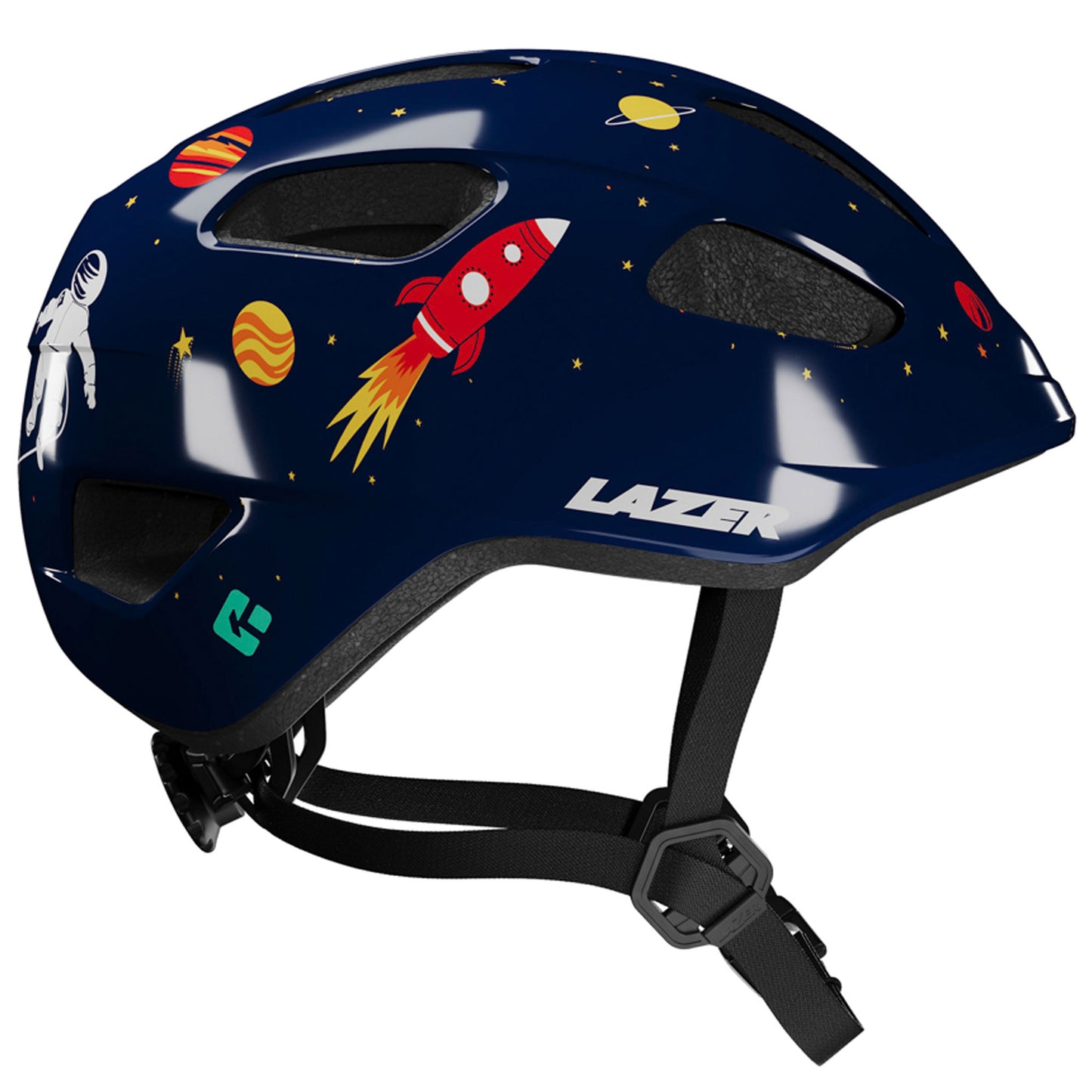 Lazer Nutz 2.0 Kineticore Kids Helmet, Space (50-56 cm) BLA2547893521 image 2