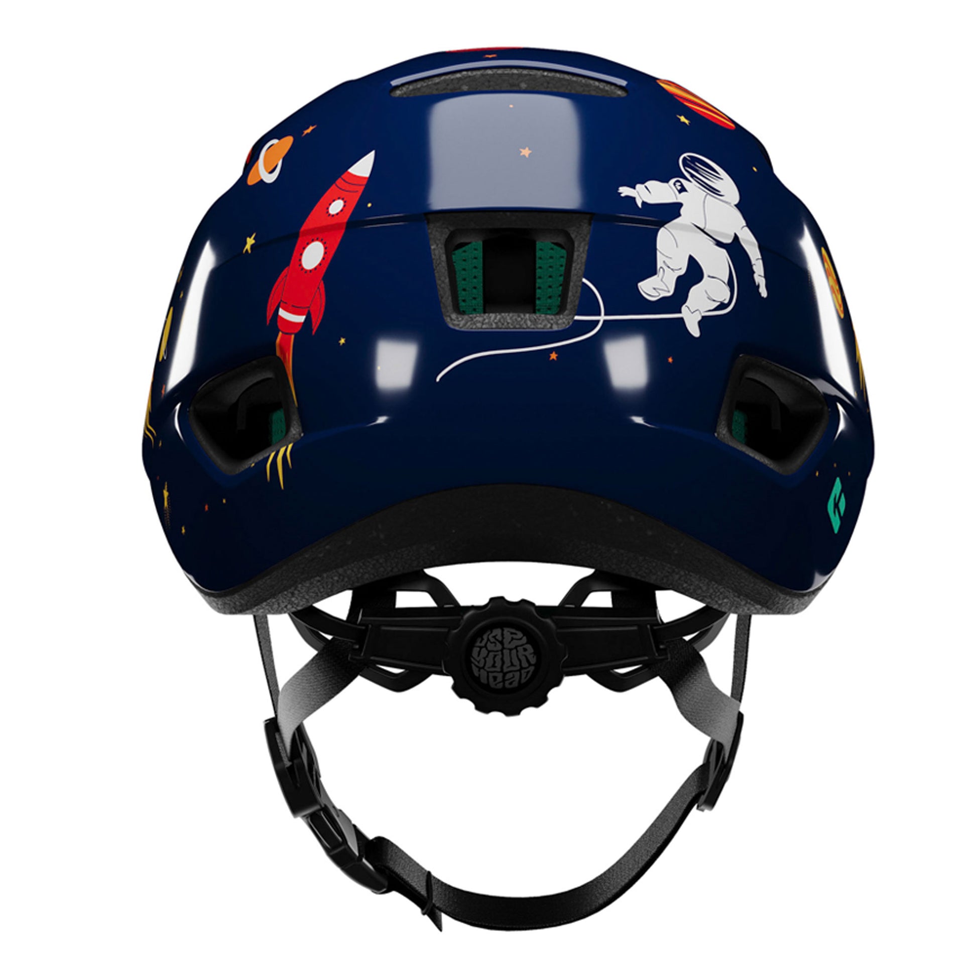 Lazer Nutz 2.0 Kineticore Kids Helmet, Space (50-56 cm) BLA2547893521 image 4