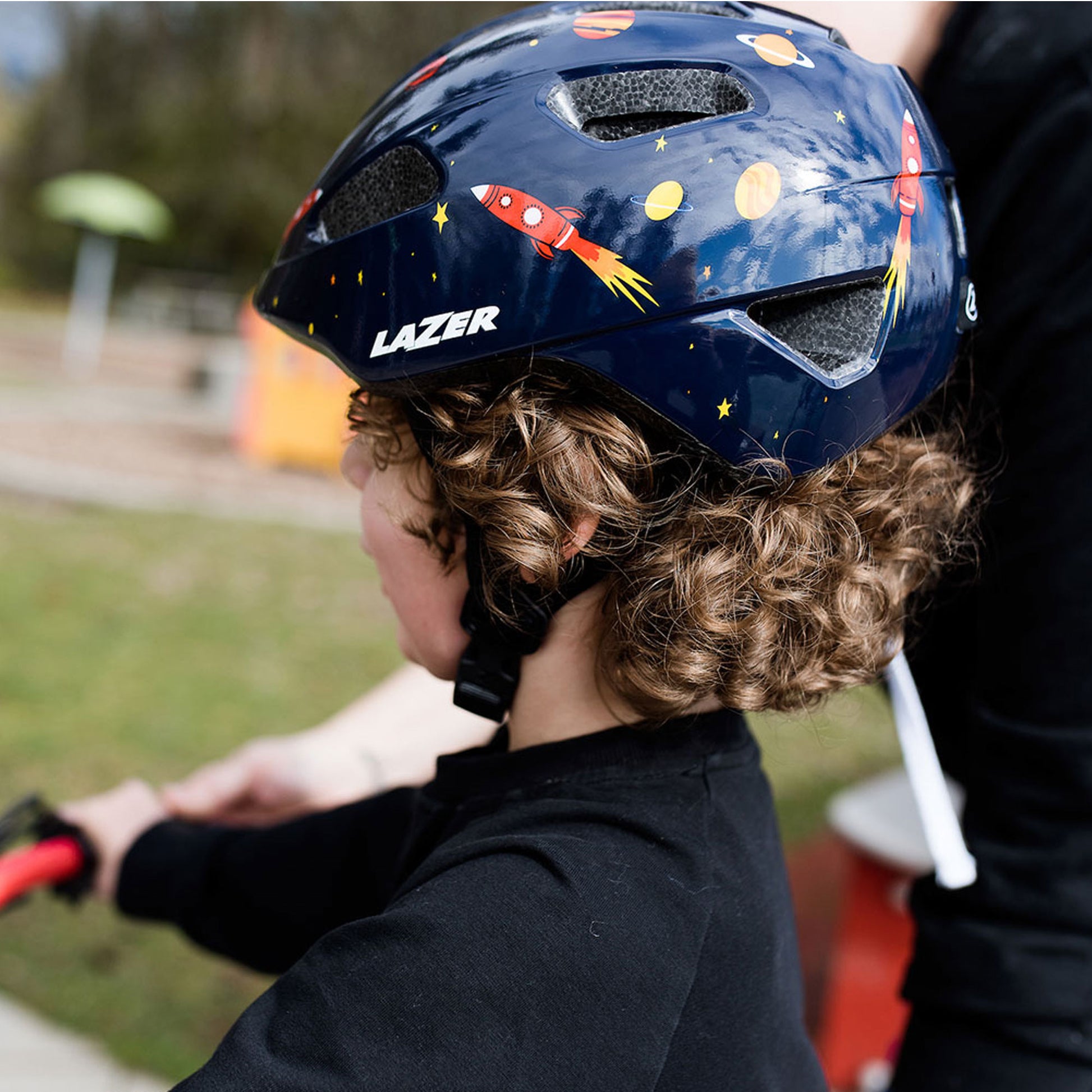 Lazer Nutz 2.0 Kineticore Kids Helmet, Space (50-56 cm) BLA2547893521 image 6