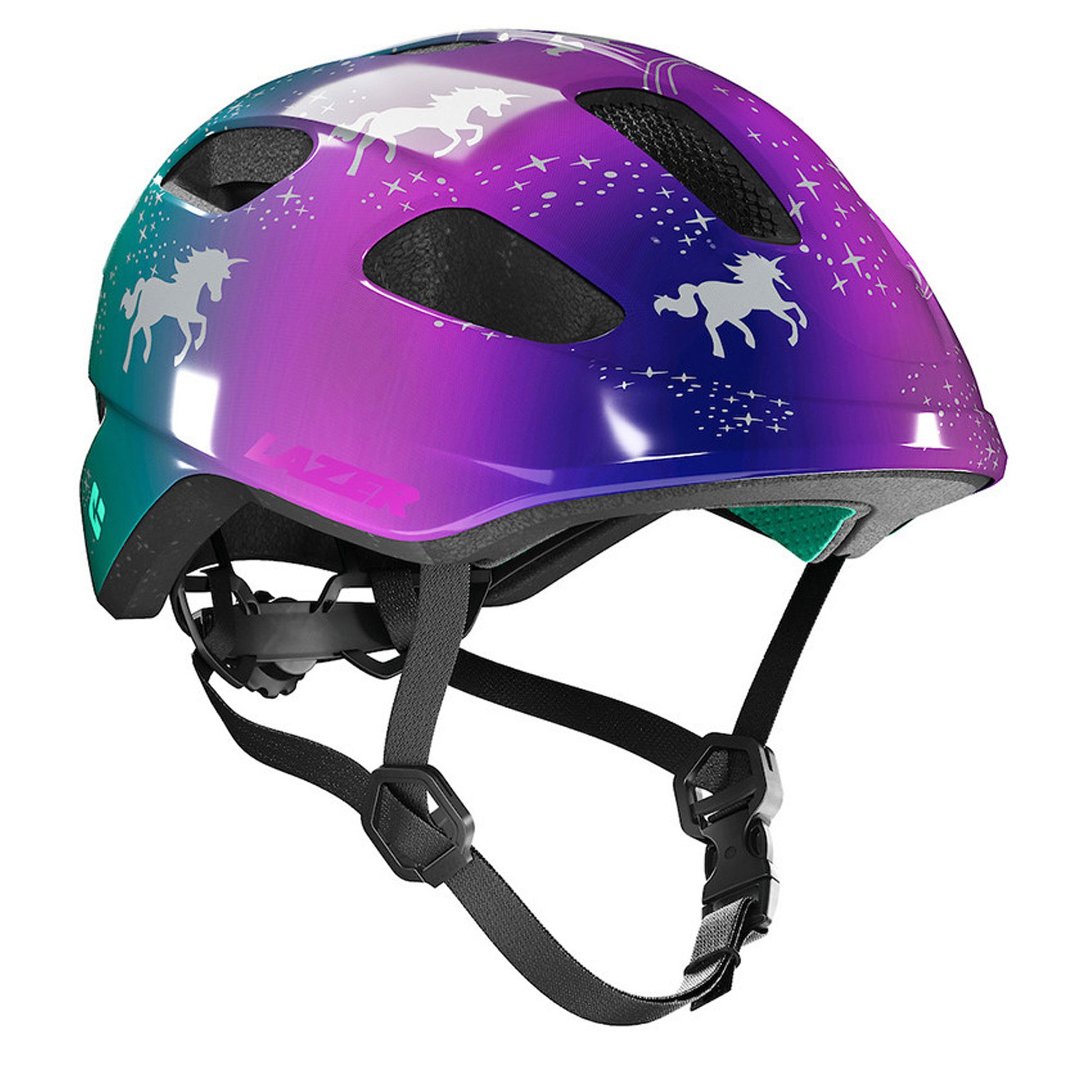 Lazer Nutz 2.0 Kineticore Kids Helmet, Sparkle (50-56 cm) BLA2647893657 image 1