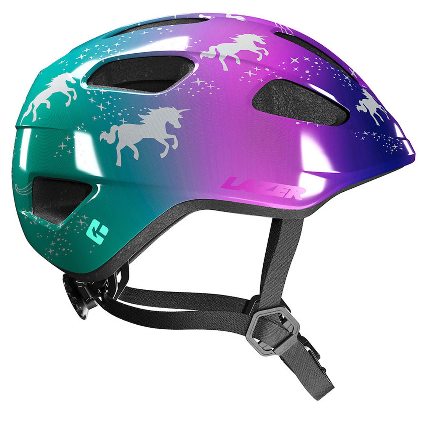 Lazer Nutz 2.0 Kineticore Kids Helmet, Sparkle (50-56 cm) BLA2647893657 image 2