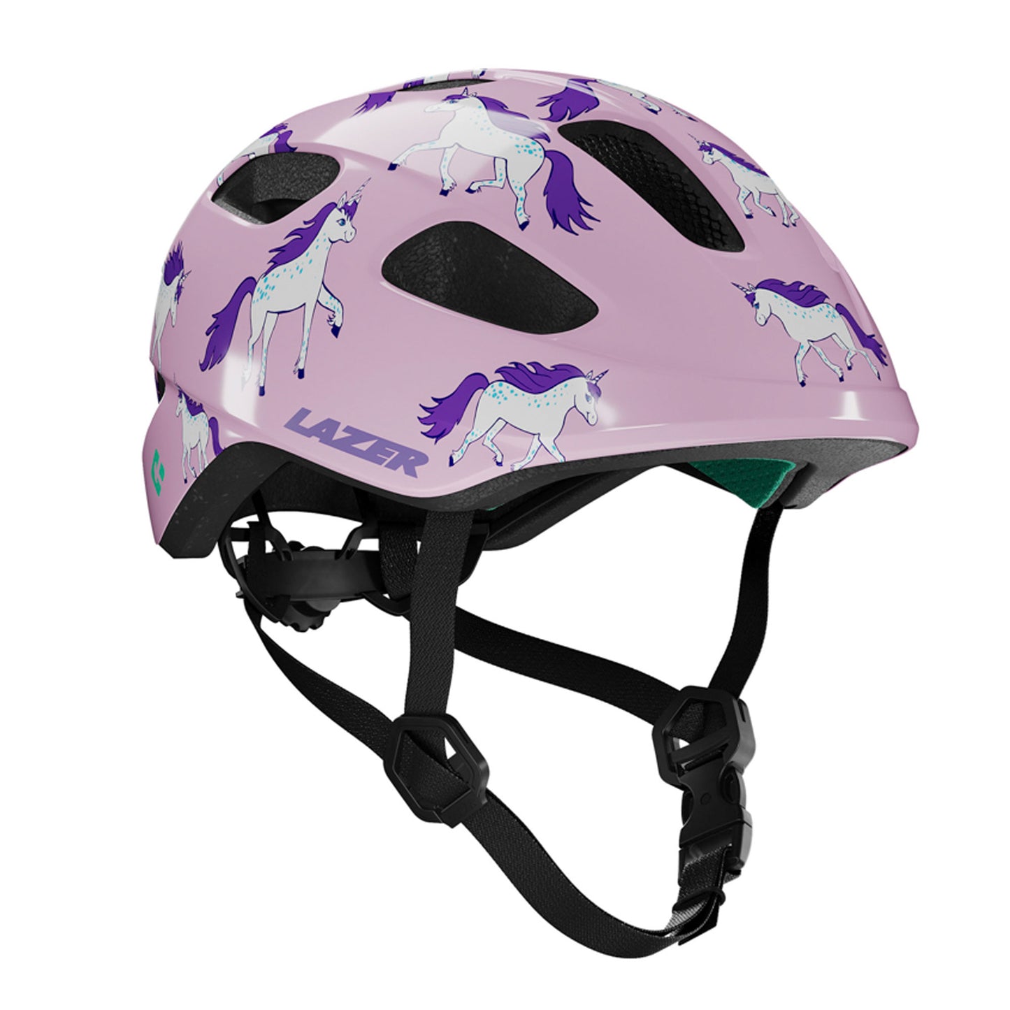 Lazer Nutz 2.0 Kineticore Kids Helmet, Unicorns (50-56 cm) BLA2547893361 image 1