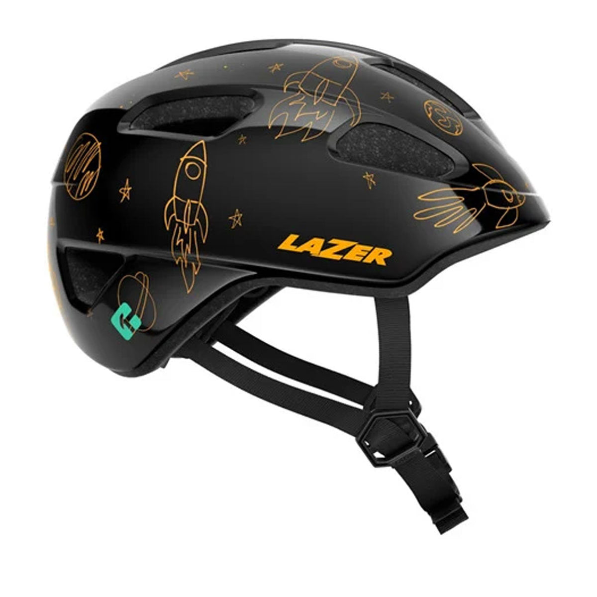 LazerPNut 2.0 Kineticore Toddler Helmet - Flying Rocket image 1