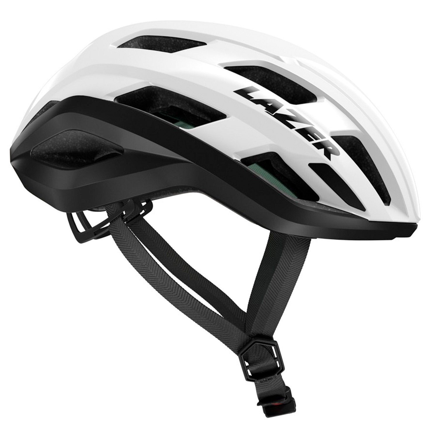 Lazer Strada Kineticore Unisex Road Helmet, White –