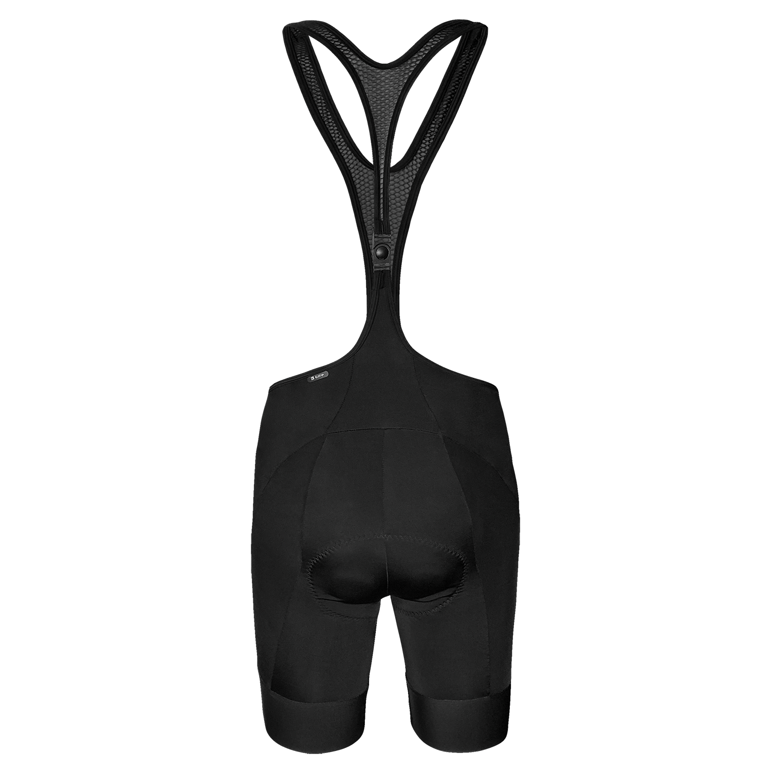 Funkier Lecce Men's Elite Bib Shorts, Black Rear