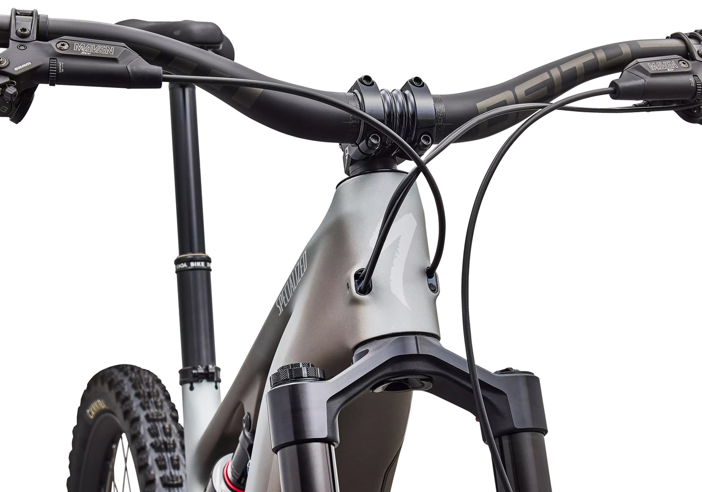 2027 Specialized Turbo Levo 4 EVO Pro Satin Shadow/Silver Dust image 7