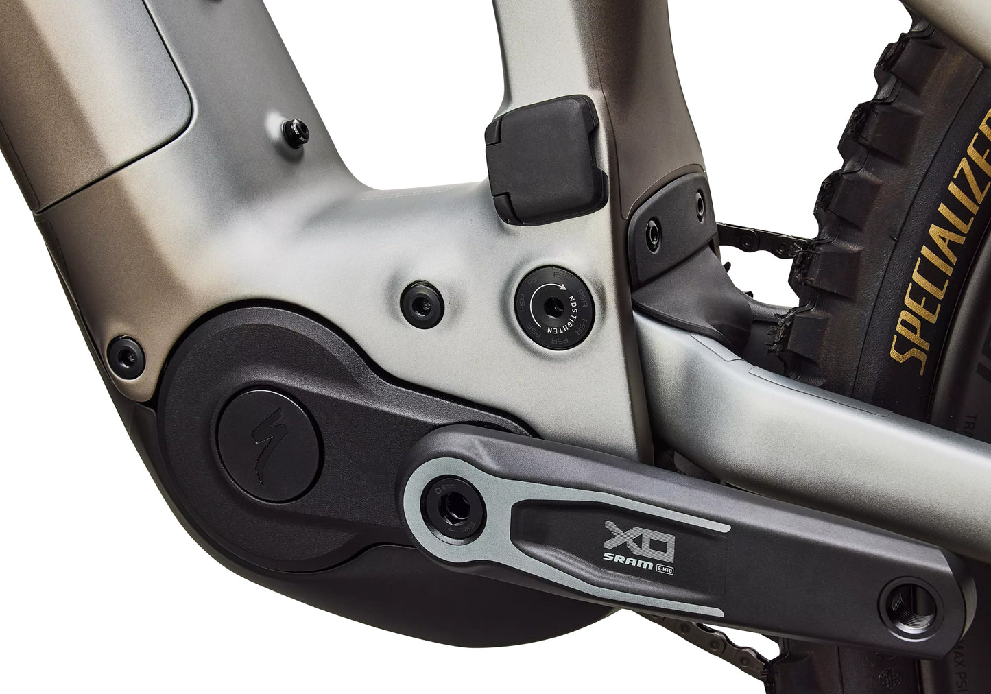 2027 Specialized Turbo Levo 4 EVO Pro Satin Shadow/Silver Dust image 6