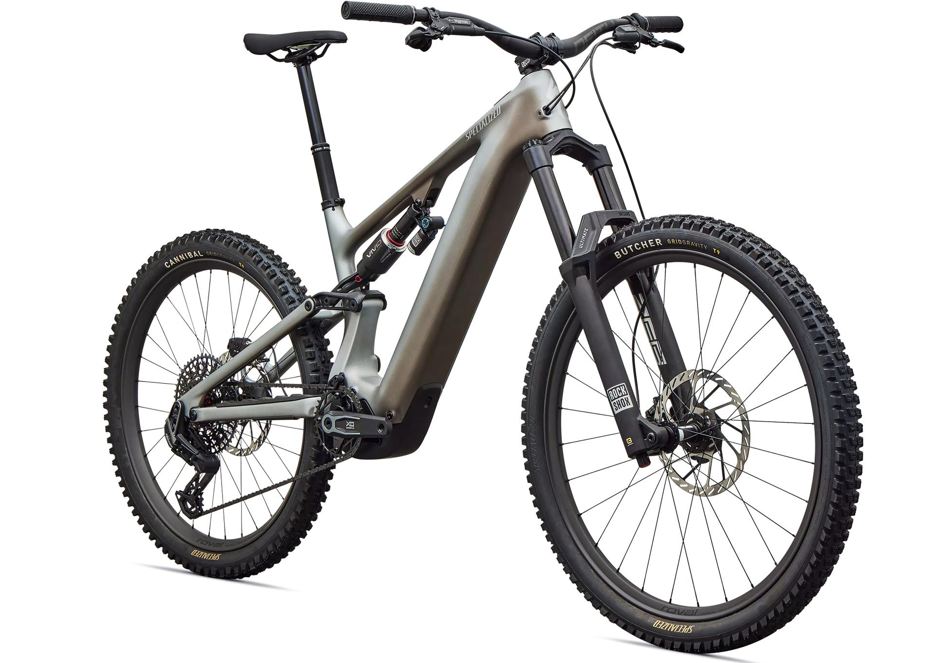 2027 Specialized Turbo Levo 4 EVO Pro Satin Shadow/Silver Dust image 3