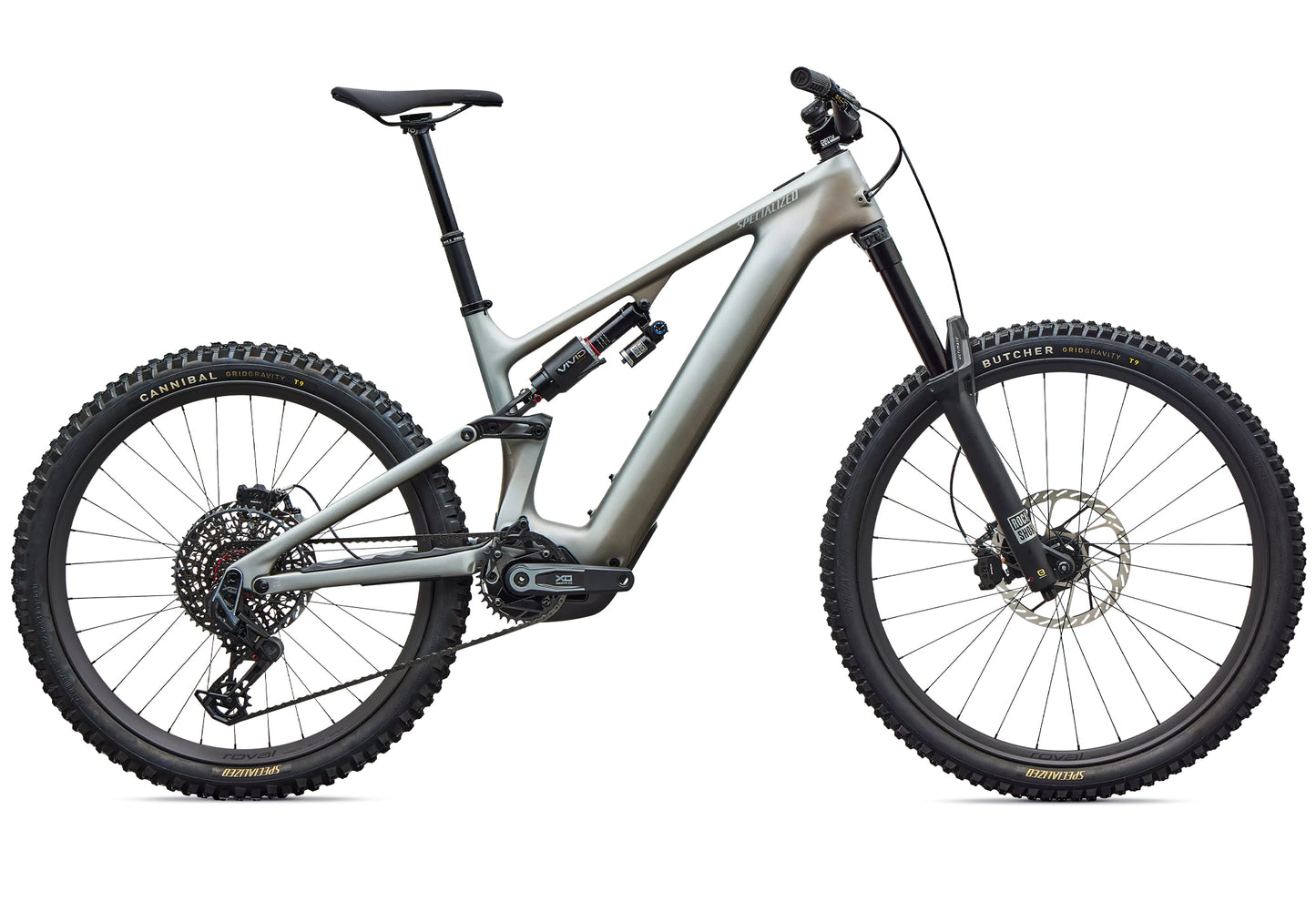 2027 Specialized Turbo Levo 4 EVO Pro Satin Shadow/Silver Dust image 2