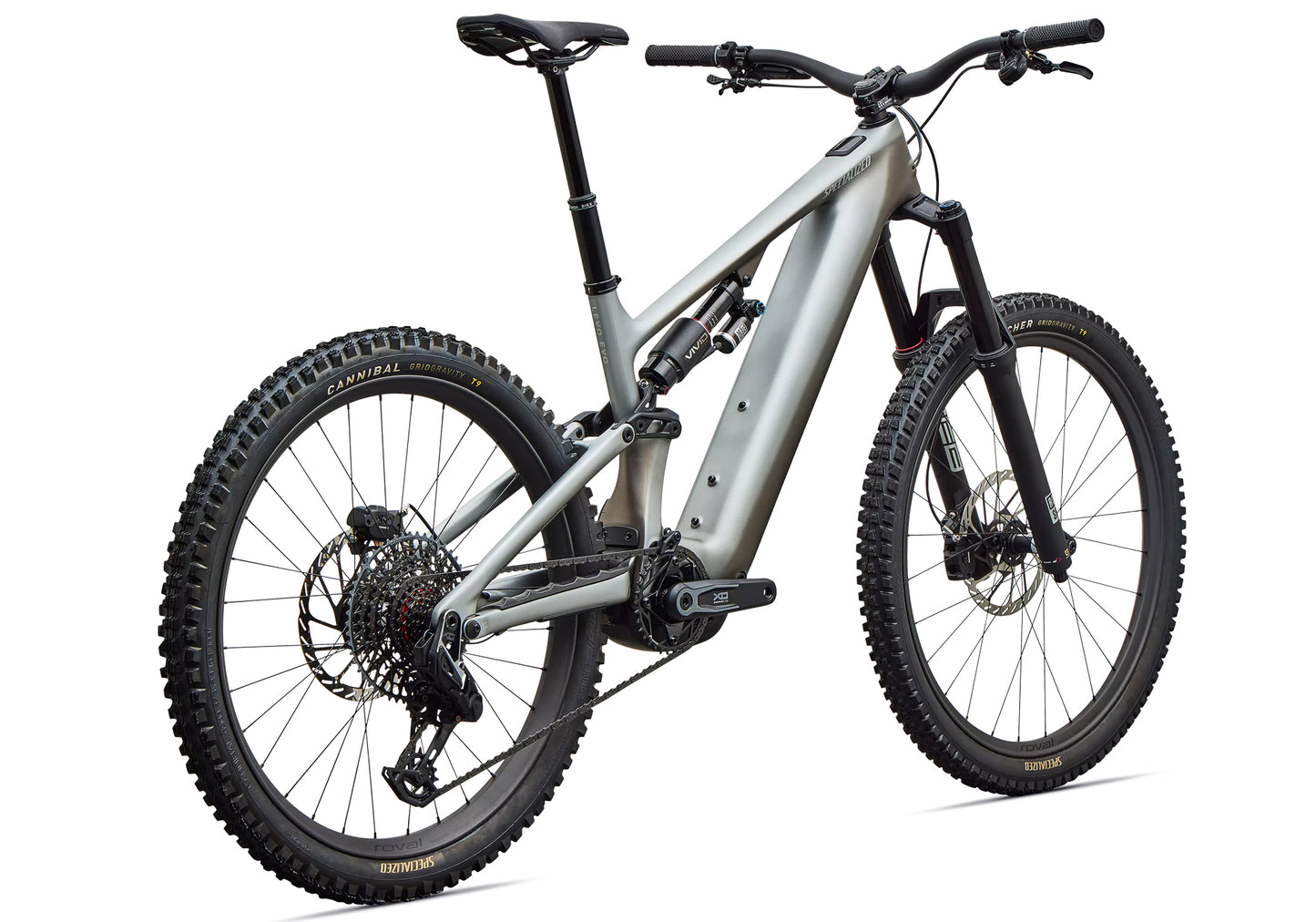 2027 Specialized Turbo Levo 4 EVO Pro Satin Shadow/Silver Dust image 1