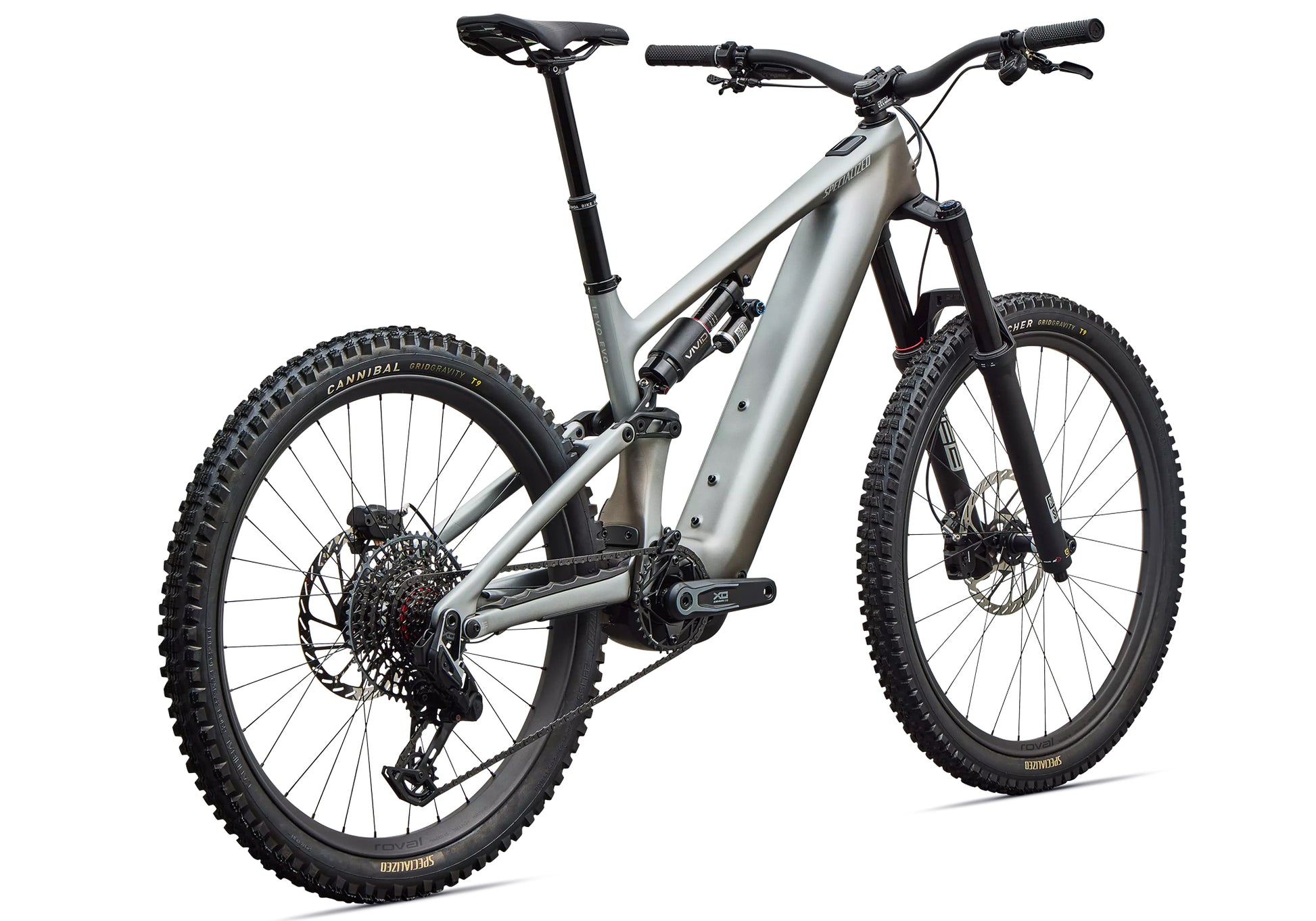 2027 Specialized Turbo Levo 4 EVO Pro Satin Shadow/Silver Dust image 1