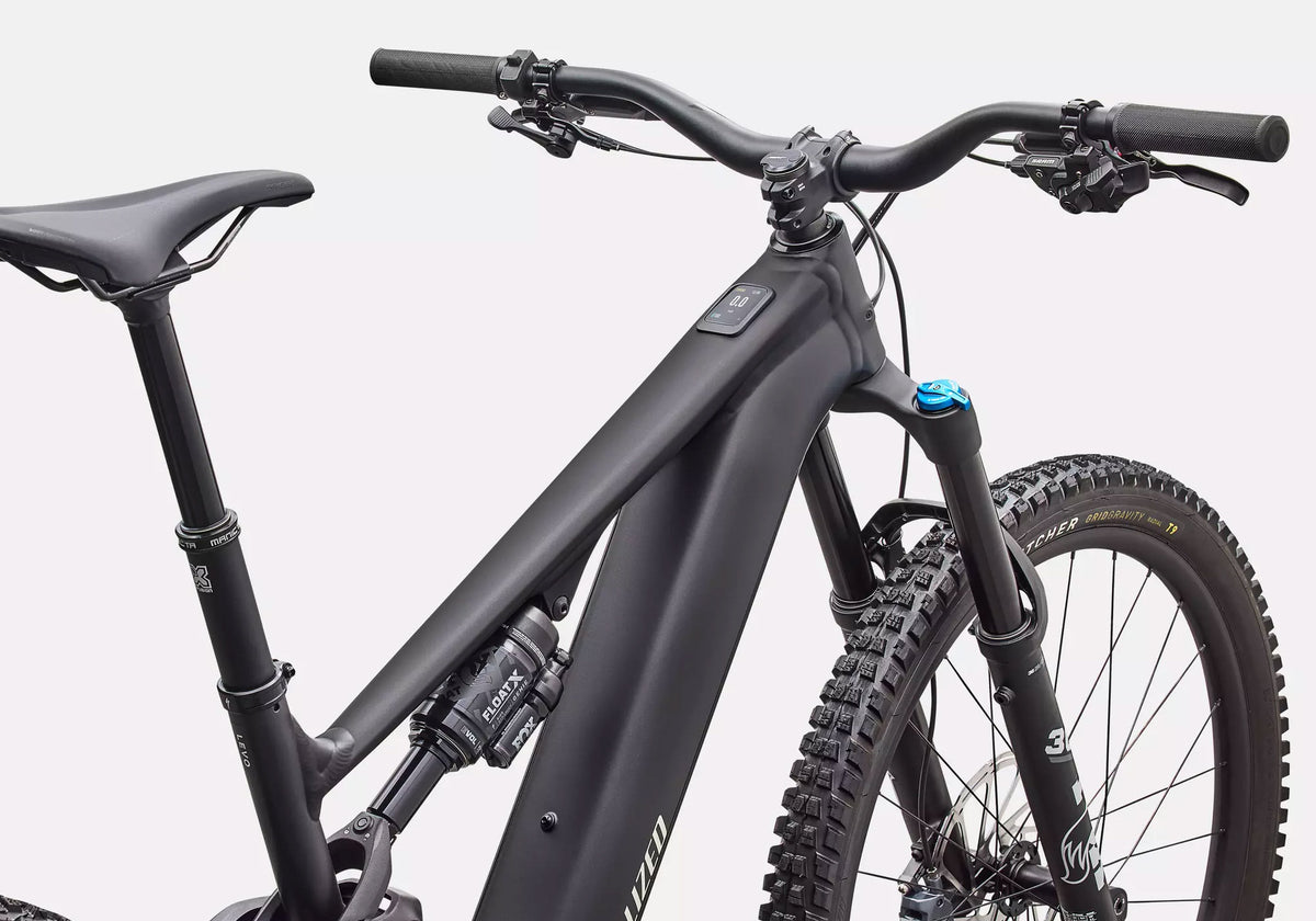 2027 Specialized Turbo Levo 4 Comp Alloy Unisex Electric Mountain Bike - Satin Metallic Obsidian / Birch image 4