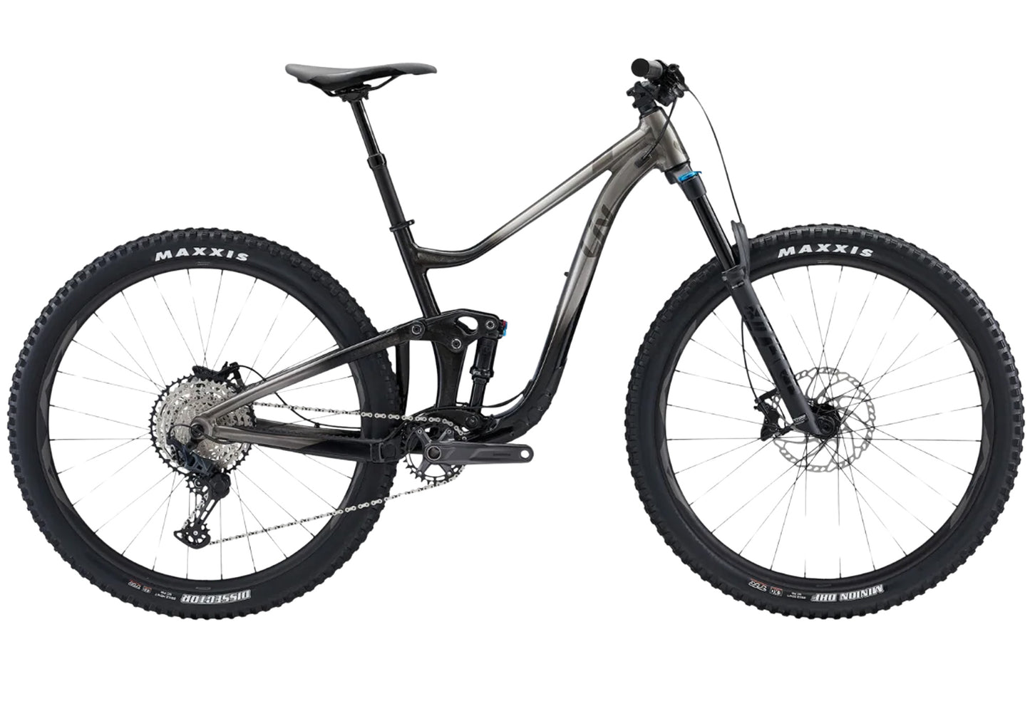 Giant Liv Intrigue 29 1 Women's Mountain Bike, Smoke Metal