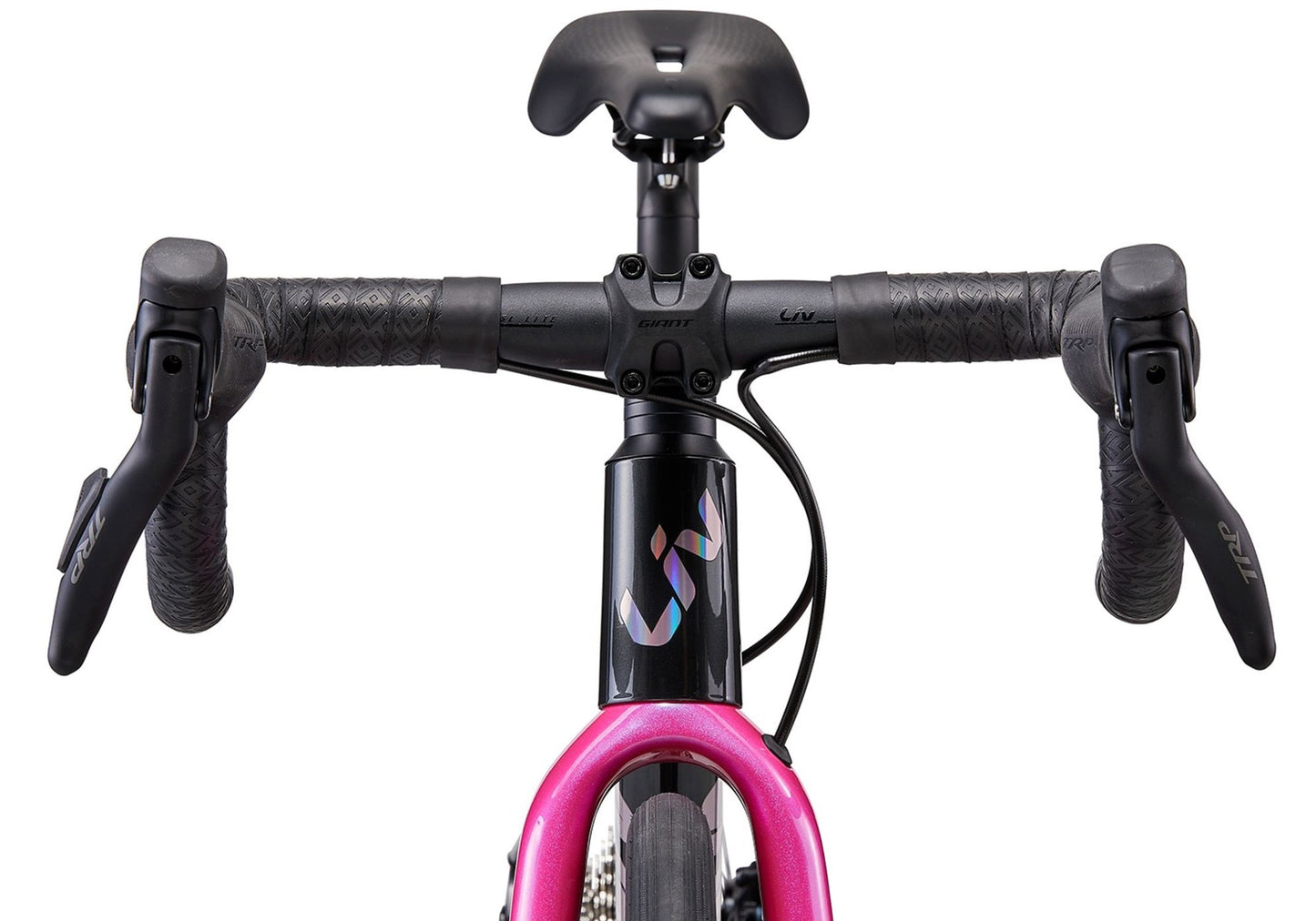 Giant Liv Seek 1 Girl's Road Bike, Black Chrome image 3