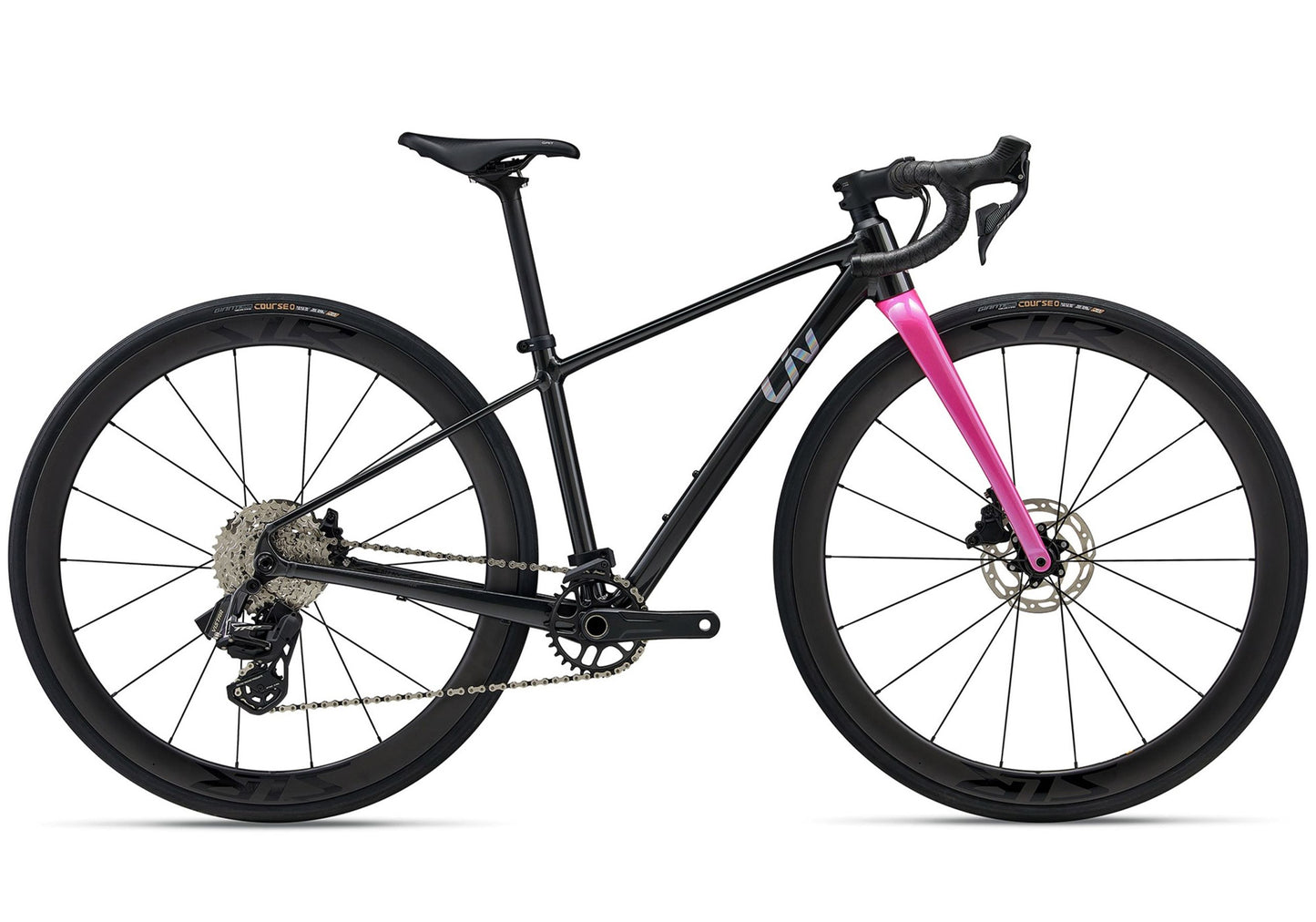 Giant Liv Seek 1 Girl's Road Bike, Black Chrome image 5