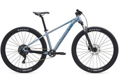 2025 Giant Liv Tempt 2 29, Women's Mountain Bike, Frost Silver side view