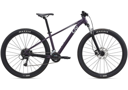 2025 Giant Liv Tempt 3 29 Women's Mountain Bike, Tyrian Purple side view