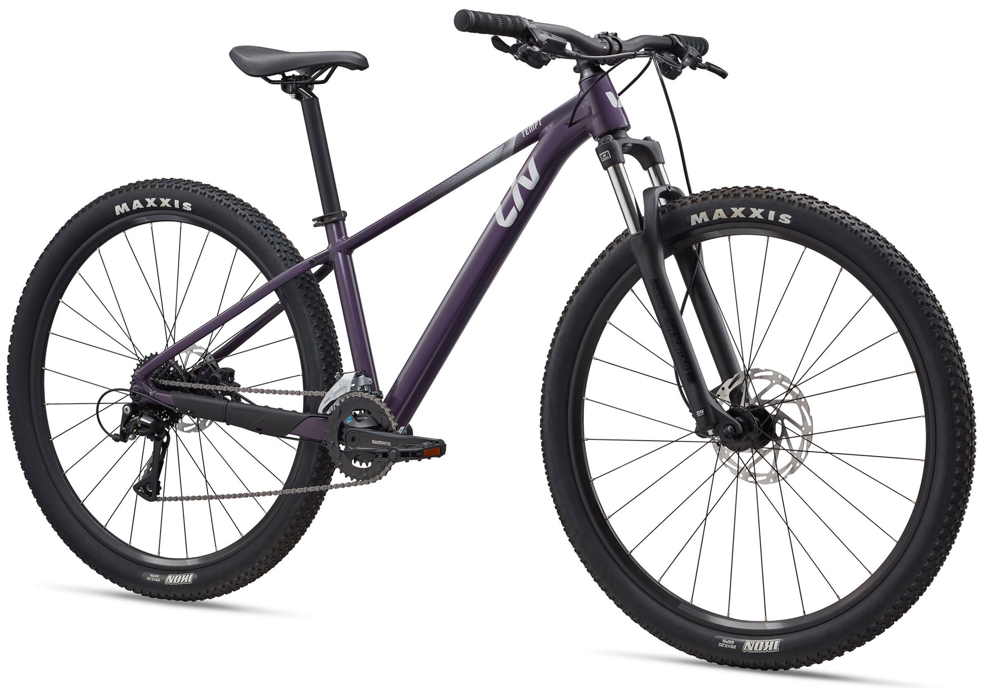 giant women's bicycles Giant Liv Tempt 3 29 Women's Mountain Bike, Tyrian Purple – woolyswheels.com.au