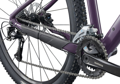 2025 Giant Liv Tempt 3 29 Women's Mountain Bike, Tyrian Purple drivetrain detail