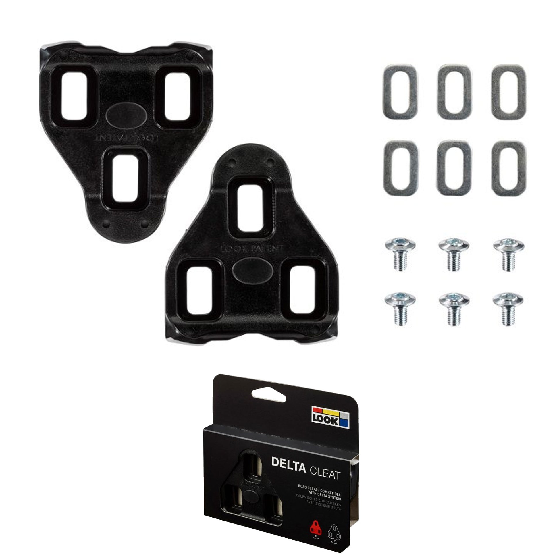 Look Delta Cleats, Black –