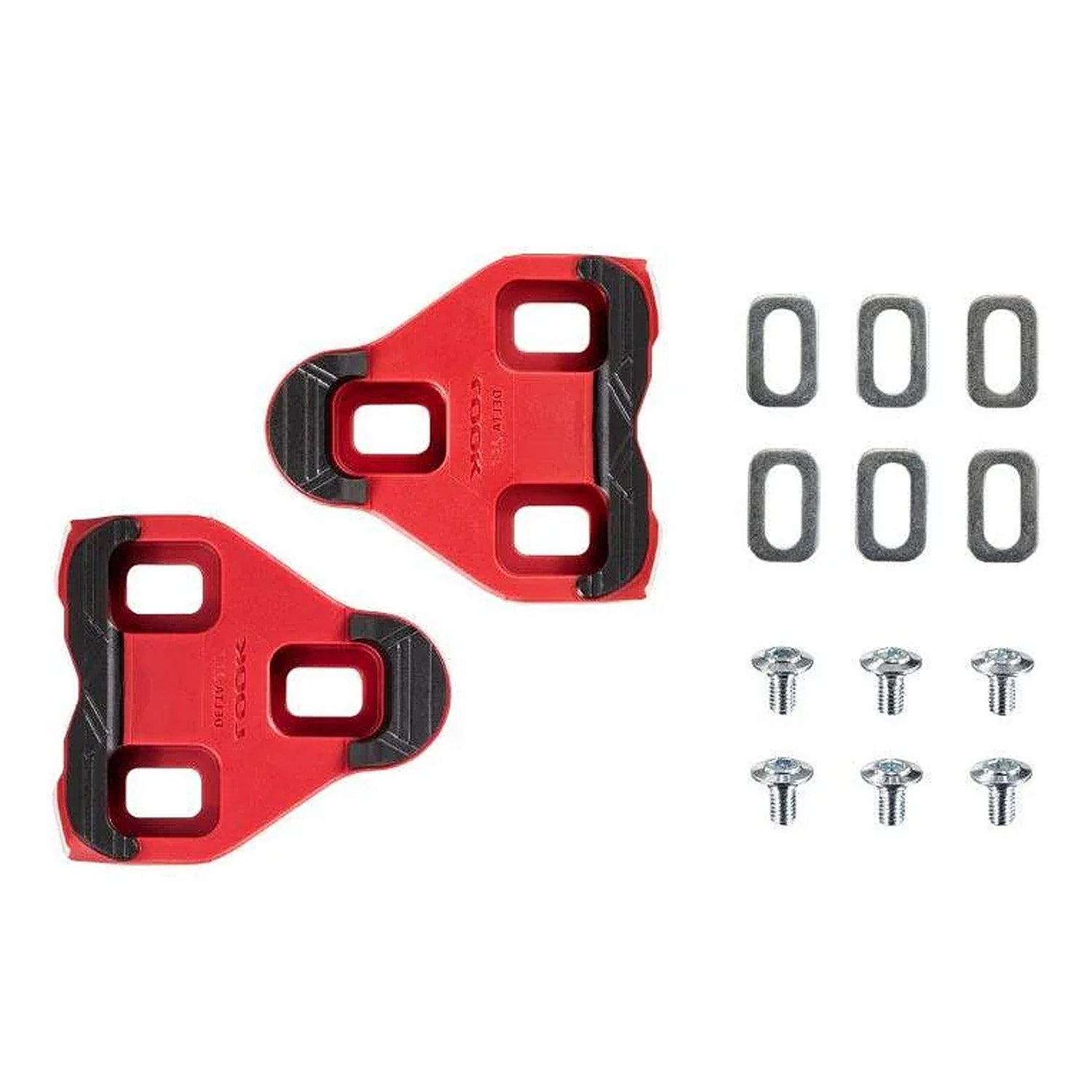 Look Delta Fitness Pedal Cleats - Red 3611720197269 image 2