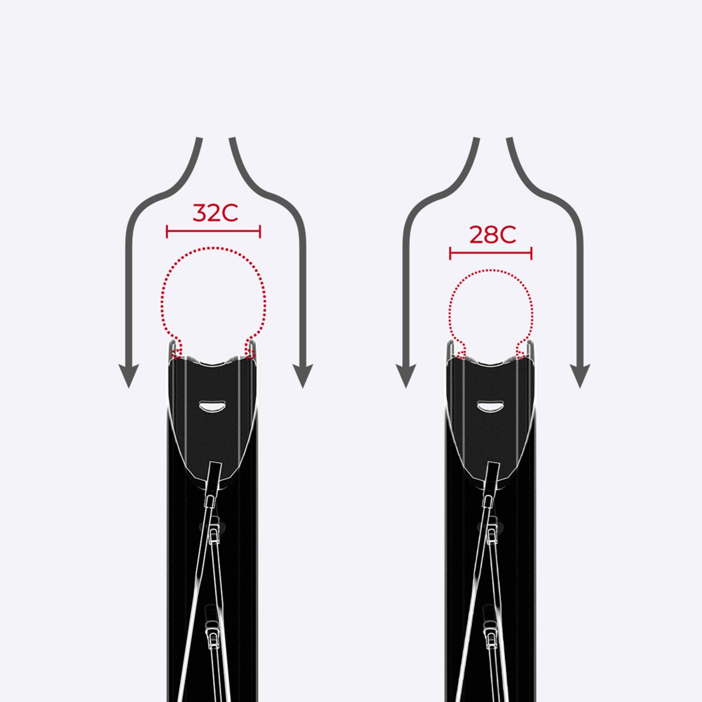 Magene EXAR DB405 UltraDark 700C Wheelset 3
