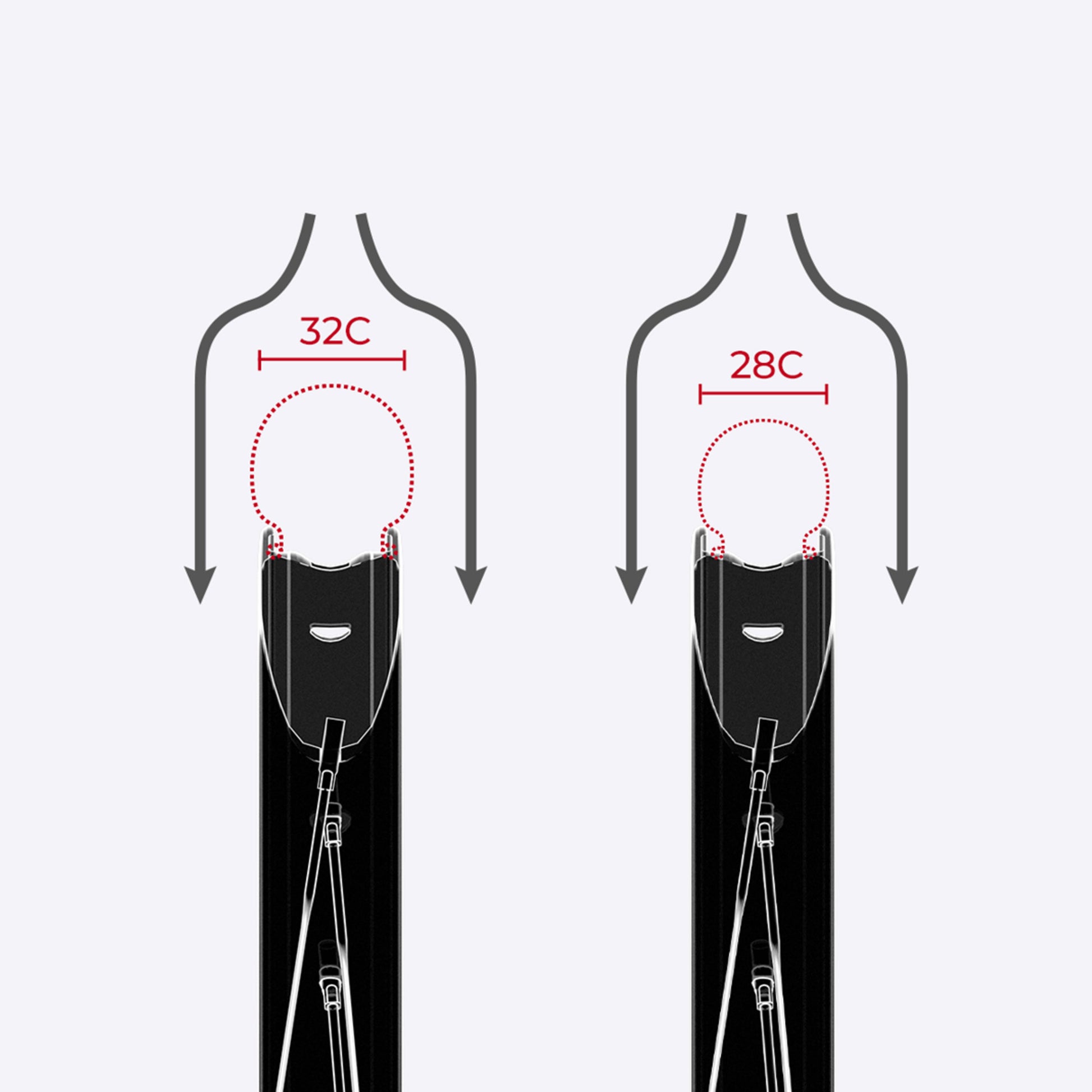 Magene EXAR DB405 UltraDark 700C Wheelset 3