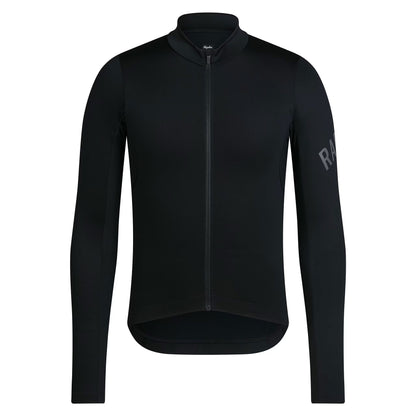 Rapha Men's Pro Team Long Sleeve Midweight Jersey, Black/White image 1