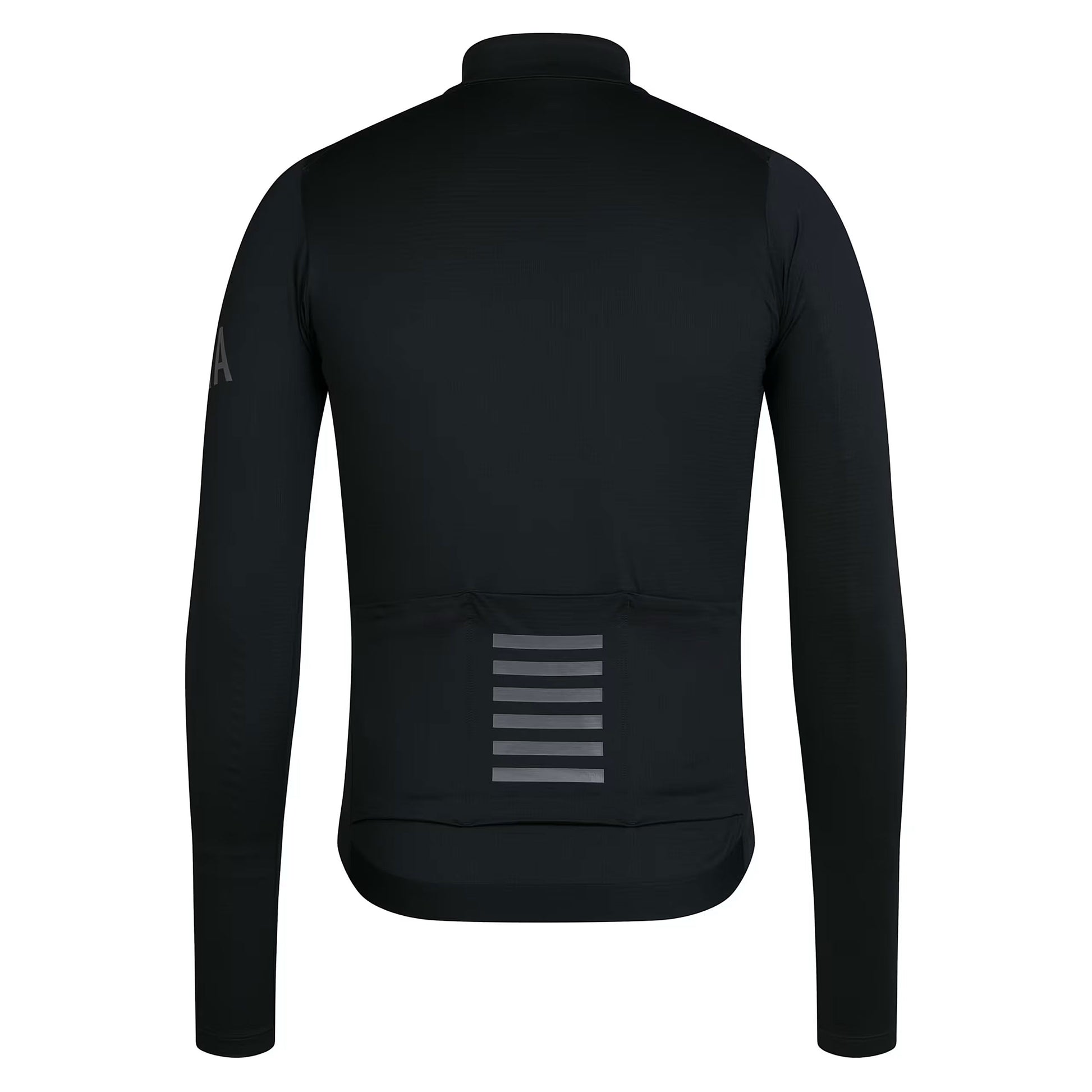 Rapha Men's Pro Team Long Sleeve Midweight Jersey, Black/White image 2