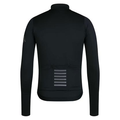 Rapha Men's Pro Team Long Sleeve Midweight Jersey, Black/White image 2